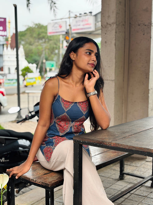 Ally - Spaghetti Strap Short Kurti