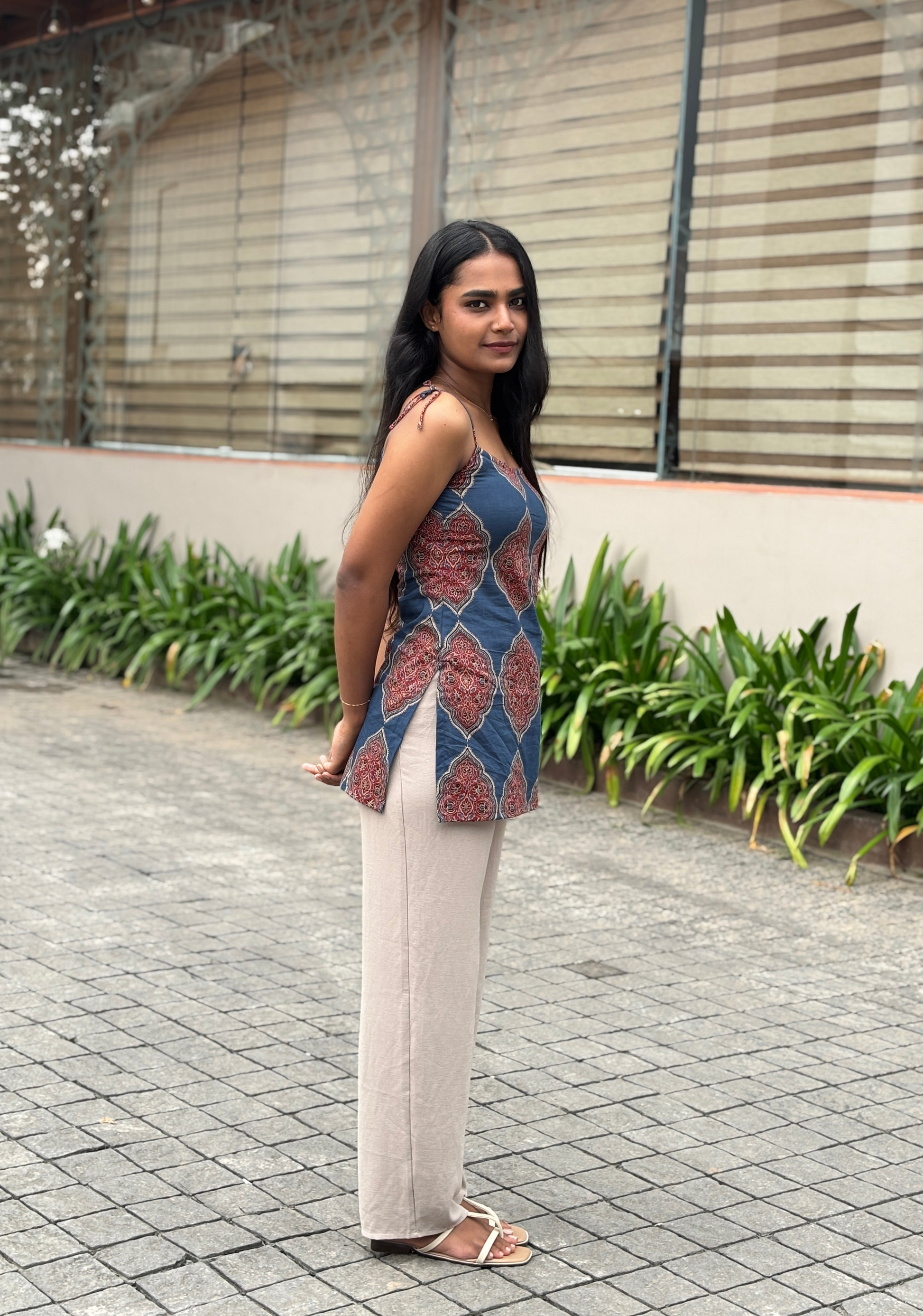 Ally - Spaghetti Strap Short Kurti