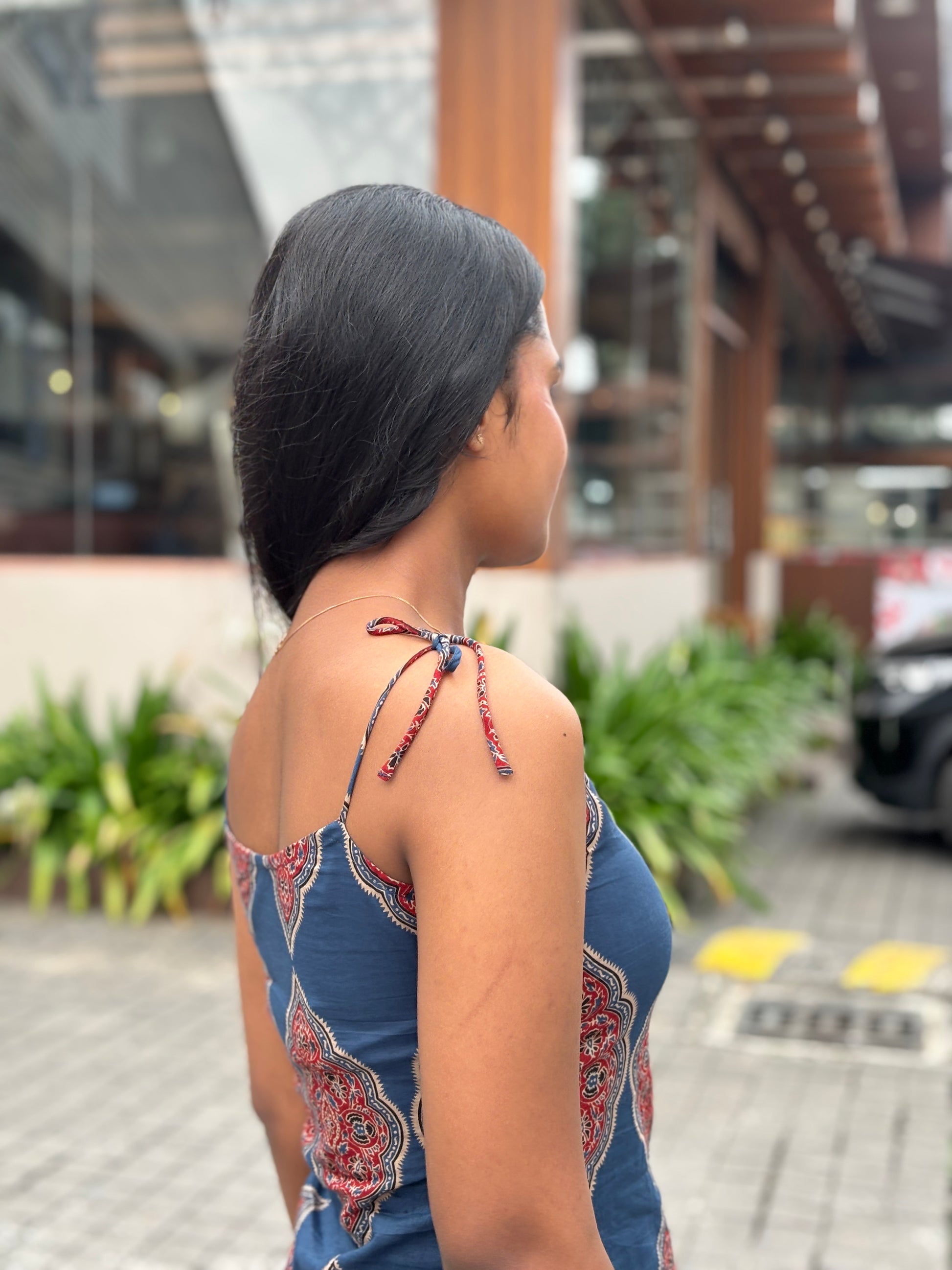 Ally - Spaghetti Strap Short Kurti